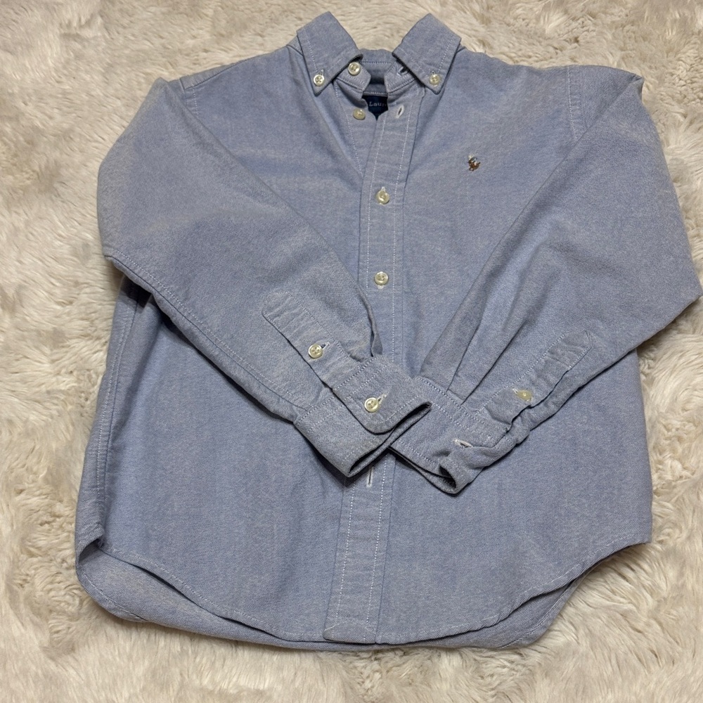 Ralph Lauren Light Blue Casual Button-Down Shirt